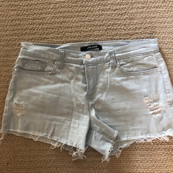 J brand very light blue shorts - Picture 5 of 9